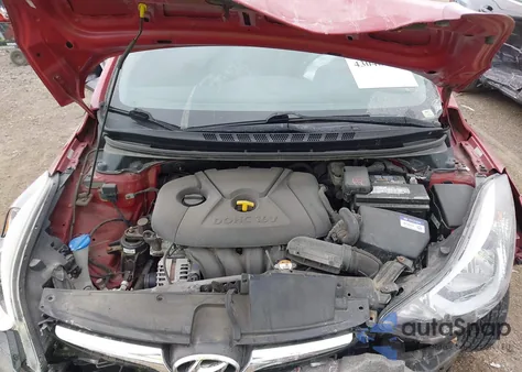 2016 Hyundai Elantra Se из США, поврежденный, VIN KMHDH4AE8GU599448